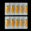 shanilak Yellow Dragonfly Tattoo one-piece Needle, second-generation Xia 'an Needle, eyebrow tattoo, body tattoo, short needle, cutting thread, fogging, 20 yuan per box, tattoo equipment Specification image